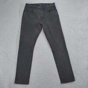 ProofJeans Mens 30x30 Black Huckberry Slim Fit Zipper Fly Skinny Leg Dark Wash
